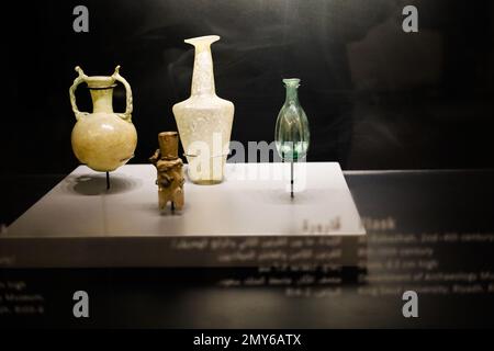 Jeddah , Saudi-Arabien Feb 1 2023: Islamic Arts Biennale - The Diriyah Biennale Foundation (DBF) - Ministry of Culture Stockfoto