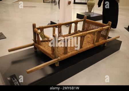 Jeddah , Saudi-Arabien Feb 1 2023: Islamic Arts Biennale - The Diriyah Biennale Foundation (DBF) - Ministry of Culture Stockfoto