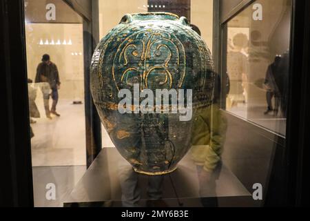 Jeddah , Saudi-Arabien Feb 1 2023: Islamic Arts Biennale - The Diriyah Biennale Foundation (DBF) - Ministry of Culture Stockfoto