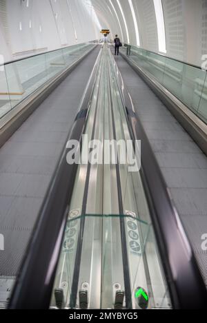 Moderne Architektur am Flughafen Kopenhagen, Kastrup, Dänemark Stockfoto