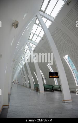 Moderne Architektur am Flughafen Kopenhagen, Kastrup, Dänemark Stockfoto