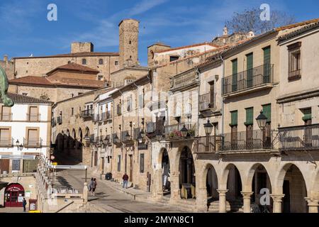 Trujillo, Altstadt, Kirche San Martin, Provinz Caceres, Spanien, Europa Stockfoto