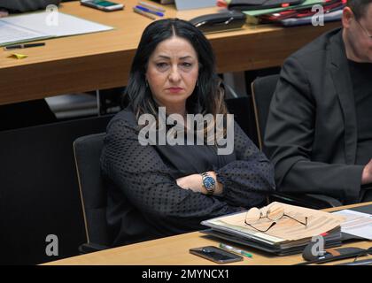 Berlin, 16. Januar 2020: Sitzung des Berliner Repräsentantenhauses. Aktuelle Stunde zum Thema Gewalt gegen Polizei und Feuerwehr. Stockfoto