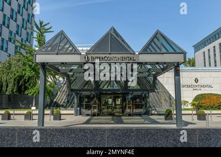 Hotel Intercontinental, Budapester Straße, Tiergarten, Mitte, Berlin, Deutschland, Europa Stockfoto