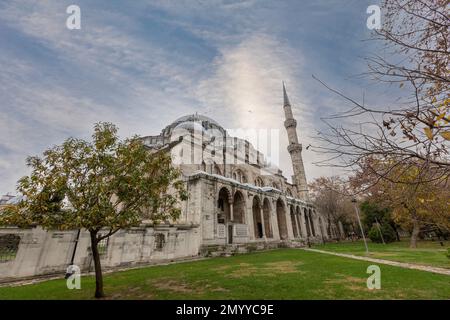 Innere der Sehzade Moschee oder Prinz Moschee (Türkisch: Sehzade Camii) , eine osmanische Kaisermoschee im Stadtteil Fatih Stockfoto