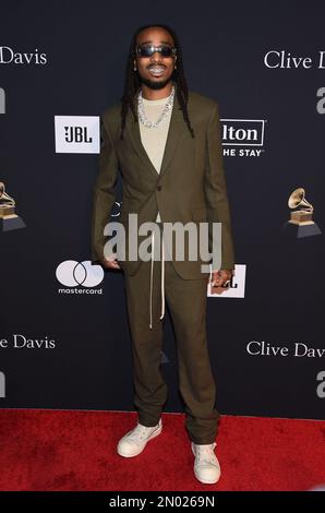 Beverly Hills, USA. 4. Februar 2023 Quavo kommt zur 2023 Pre-GRAMMY Gala, die am 4. Februar 2023 im Beverly Hilton Hotel in Beverly Hills, Kalifornien, stattfindet. © Lisa OConnor/AFF-USA.com Kredit: AFF/Alamy Live News Stockfoto