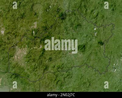 Matagalpa, Departement Nicaragua. Satellitenkarte mit niedriger Auflösung Stockfoto