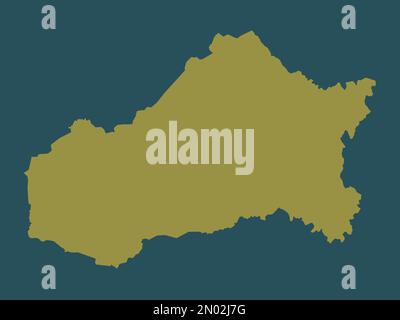 Matagalpa, Departement Nicaragua. Durchgehende Farbform Stockfoto