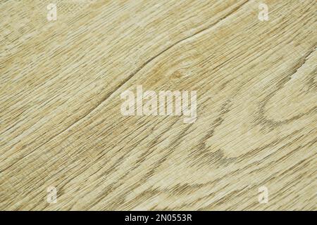 Nahaufnahme von Sperrholz kurzen Tisch Hintergrund und Textur Stockfoto