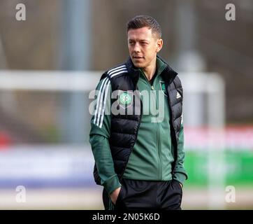 5. Februar 2023; McDiarmid Park, Perth, Schottland: Scottish Premiership Football, St. Johnstone gegen Celtic; Callum McGregor von Celtic Stockfoto