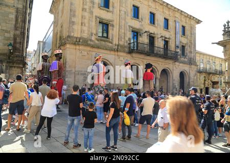 Santiago de Compostela, Galicien, Spanien. Stockfoto