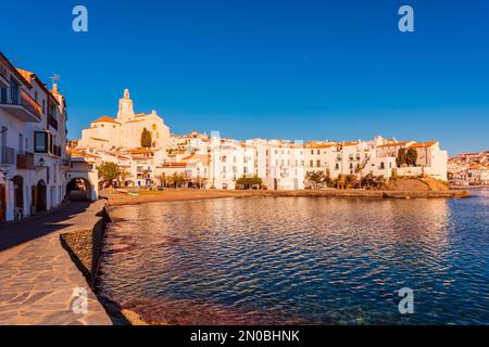 Das Dorf Cadaques in Katalonien, Spanien Stockfoto