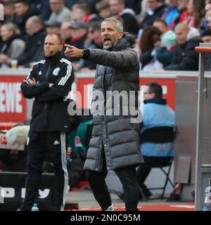 Manager Marco Rose (Leipzig), Köln, Deutschland. 04. Februar 2023. 1. Bundesliga 19. Spieltag 1. FC Köln - RB Leipzig. Die DFL-VORSCHRIFTEN VERBIETEN DIE VERWENDUNG VON FOTOS ALS BILDSEQUENZEN UND/ODER QUASI-VIDEO. Kredit: Juergen Schwarz/Alamy Live News Stockfoto