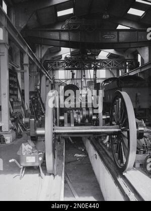 Bluebell Line Steam Railway - Details zur Lokomotive Stockfoto