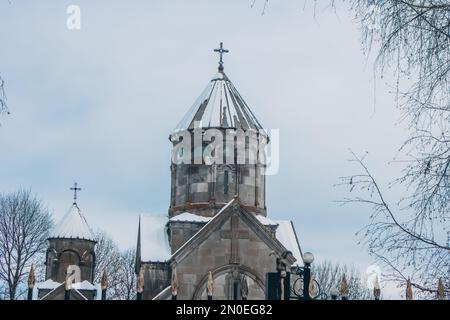 Kecharis-Kloster, Tsakhkadzor, armenischer Klosterkomplex in der Provinz Kotayk Stockfoto