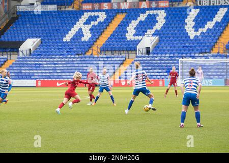 Birkenhead, Liverpool, Großbritannien. 05. Februar 2023. WSL Liverpool gegen Reading im Prenton Park Birkenhead, Liverpool (Terry Scott/SPP). Kredit: SPP Sport Press Photo. Alamy Live News Credit: SPP Sport Press Photo. Alamy Live News Stockfoto