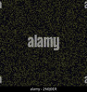 Digitaler Hintergrund. Hintergrund für gelbe gefüllte Buchstaben. Großes, nahtloses Muster. Wunderschöne Vektordarstellung. Stock Vektor