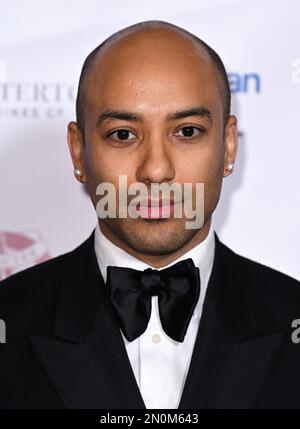 London, Großbritannien. 05. Februar 2023. 5. Februar 2023, London, Großbritannien. Keeran Blessie, Ankunft bei den London CriticsÕ Circle Film Awards 43., dem May Fair Hotel, London. Kredit: Doug Peters/Alamy Live News Stockfoto