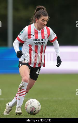 EINDHOVEN - Lisa Pechersky von PSV V1 während des niederländischen Eredivisie-Frauenspiels zwischen PSV und Ajax am PSV Campus De Herdgang am 5. Februar 2023 in Eindhoven, Niederlande. AP | niederländische Höhe | Jeroen Putmans Stockfoto