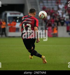 Curitiba, Brasilien. 05. Februar 2023. Khellven während der Veranstaltung Athletico e Coritiba im Joaquim Américo Guimarães Stadion in Curitiba, PR. Kredit: Carlos Pereyra/FotoArena/Alamy Live News Stockfoto