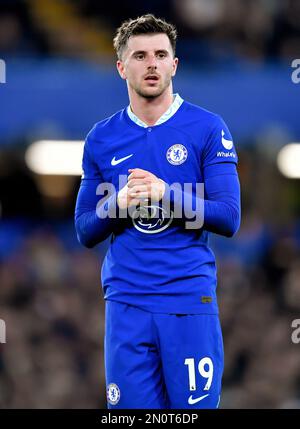 Mason Mount of Chelsea - Chelsea V Fulham, Premier League, Stamford Bridge, London, Großbritannien - 3. Februar 2023 nur redaktionelle Verwendung - Einschränkungen für DataCo Stockfoto