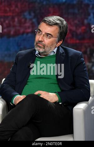 Mailand, Italien. 05. Februar 2023. Mailand, Fernsehsendung Che tempo che fa - Rai3 - auf dem Foto Marco Da Milano Credit: Independent Photo Agency/Alamy Live News Stockfoto