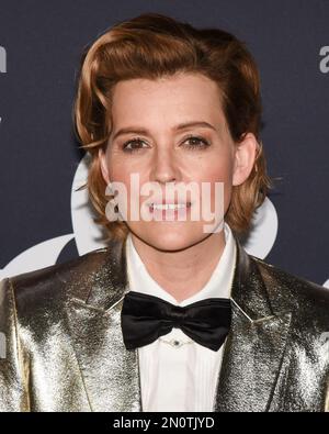 03. Februar 2023 - Westwood, Kalifornien - Brandi Carlile. 2023 MusiCares Persons of the Year zu Ehren von Berry Gordy und Smokey Robinson im Los Angeles Convention Center. (Kreditbild: © Billy Bennight/AdMedia via ZUMA Press Wire) NUR REDAKTIONELLE VERWENDUNG! Nicht für den kommerziellen GEBRAUCH! Stockfoto