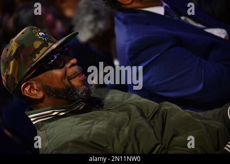 Luther Campbell am Black History Month Fireside Chat mit Michael Eric Dyson, moderiert vom Bürgermeister der Stadt Miramar Wayne Messam im Miramar Cultural Center im Miramar Cultural Center in Miramar, Florida. 04 Feb. 2023 Guthaben: mpi10/MediaPunch Stockfoto