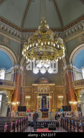 Hauptsynagoge, Sofia, Bulgarien, Europa Stockfoto