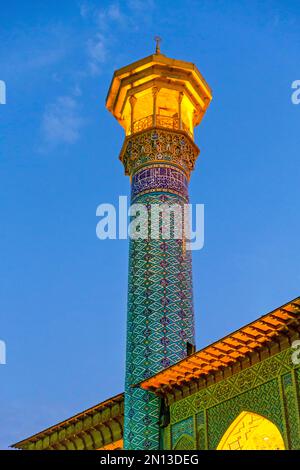 Moschee und Mausoleum, Shah Cheragh, Shiraz, Iran, Shiraz, Iran, Asien Stockfoto