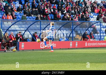 Nicht exklusiv: WSL Liverpool gegen Reading im Prenton Park Birkenhead, Liverpool Stockfoto