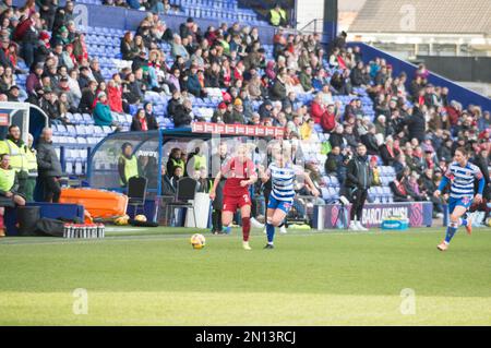 Nicht exklusiv: WSL Liverpool gegen Reading im Prenton Park Birkenhead, Liverpool Stockfoto