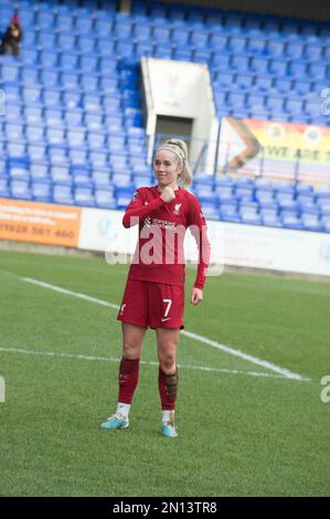 Nicht exklusiv: WSL Liverpool gegen Reading im Prenton Park Birkenhead, Liverpool Stockfoto