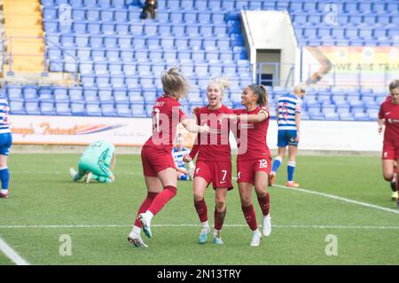 Nicht exklusiv: WSL Liverpool gegen Reading im Prenton Park Birkenhead, Liverpool Stockfoto