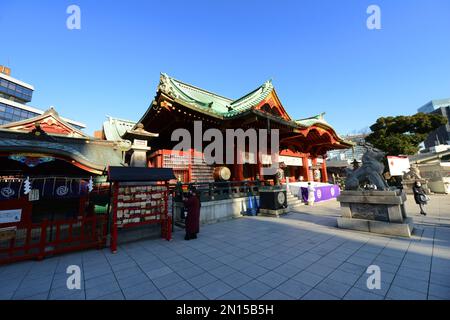 Kanda-Myoujin-Schrein in Akihabara, Tokio, Japan. Stockfoto