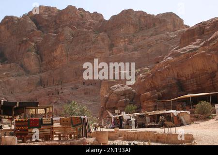 Petra, Jordanien Stockfoto