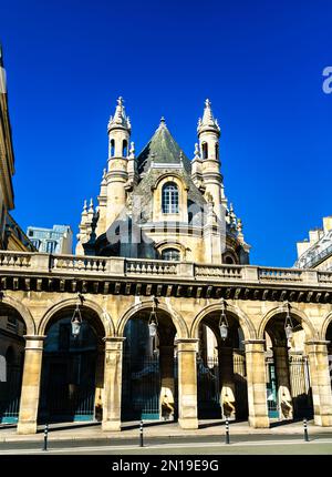 Protestantischer Tempel des Oratoire du Louvre in Paris, Frankreich Stockfoto