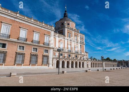 Königspalast von Aranjuez, UNESCO-Weltkulturerbe, Provinz Madrid, Spanien, Europa Stockfoto
