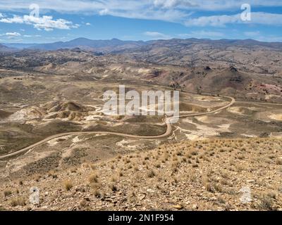 Das John Day Fossil Beds National Monument, Oregon, USA, zählt zu den sieben Weltwundern von Oregon Stockfoto