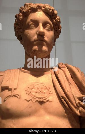 Statue des Marcus Aurel Altes Museum Stockfoto