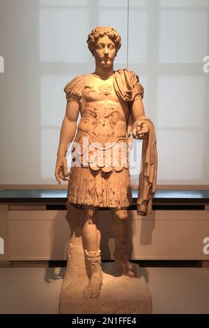 Statue des Marcus Aurel Altes Museum Stockfoto