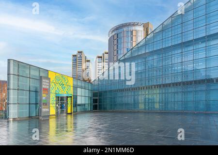 National Football Museum in Manchester Stockfoto