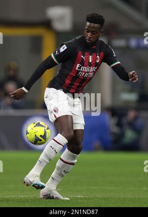 Mailand, Italien, 5. Februar 2023. Divock Origi vom AC Milan während des Spiels der Serie A in Giuseppe Meazza, Mailand. Der Bildausdruck sollte lauten: Jonathan Moscrop/Sportimage Stockfoto