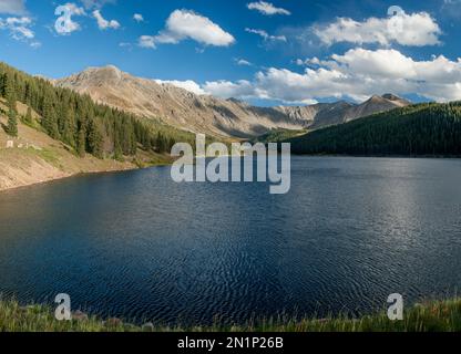 Clinton Reservoir, in der Nähe von Leadville, Colorado Stockfoto