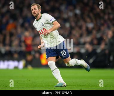 05. Februar 2023 - Tottenham Hotspur / Manchester City - Premier League - Tottenham Hotspur Stadium Tottenham's Harry Kane während des Premier League-Spiels gegen Manchester City. Bild : Mark Pain / Alamy Live News Stockfoto