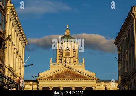 Die Kirche St. James auf Coudenberg in Brüssel, Belgien Stockfoto