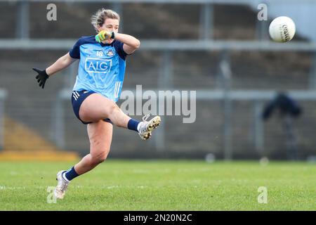 6. Februar 2023, Cork, Irland - Ladies Gaelic Football National League: Cork 3-15 (24) - Dublin 4-13 (25). Stockfoto