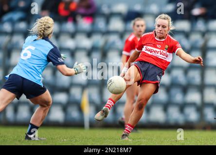 6. Februar 2023, Cork, Irland - Ladies Gaelic Football National League: Cork 3-15 (24) - Dublin 4-13 (25). Stockfoto