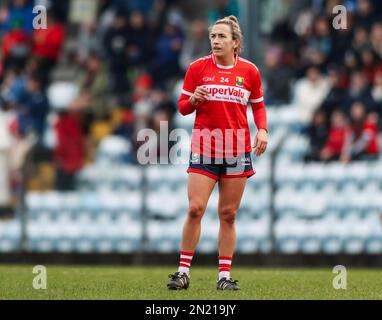 6. Februar 2023, Cork, Irland - Ladies Gaelic Football National League: Cork 3-15 (24) - Dublin 4-13 (25). Stockfoto