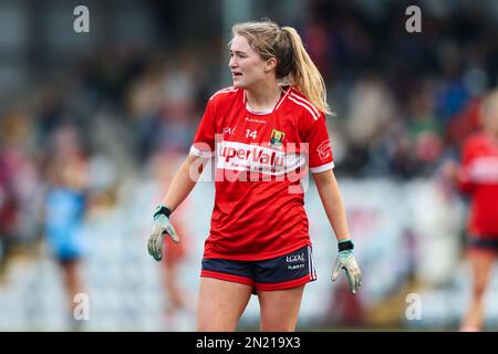 6. Februar 2023, Cork, Irland - Ladies Gaelic Football National League: Cork 3-15 (24) - Dublin 4-13 (25). Stockfoto